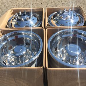 FORD F450 F550 19.5" 2005-20 Stainless Dually Wheel